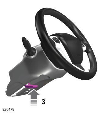 Ford Transit Courier. Réglage du volant