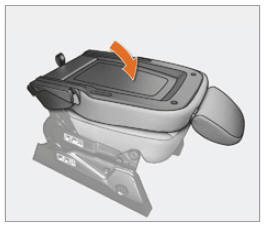 Citroen Nemo. Position tablette