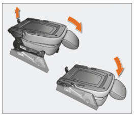 Citroen Nemo. Position escamotable