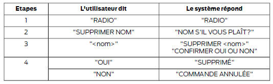 Ford Transit Connect. Supprimer nom