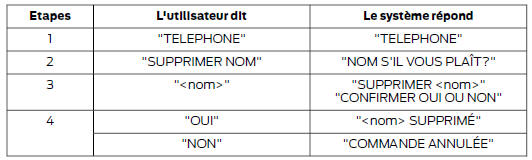 Ford Transit Connect. Supprimer nom