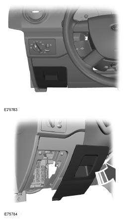 Ford Transit Connect. Conduite à gauche