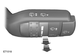 Ford Transit Connect. Lave-glace de lunette arrière