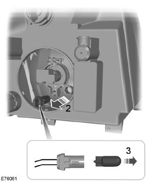 Ford Transit Connect. Feu de position