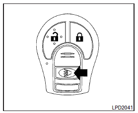 Nissan NV200. Utilisation de l'alarme de détresse