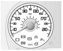 Opel Combo. Compteur de vitesse