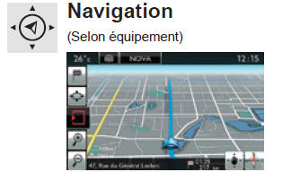 Citroen Berlingo. Navigation