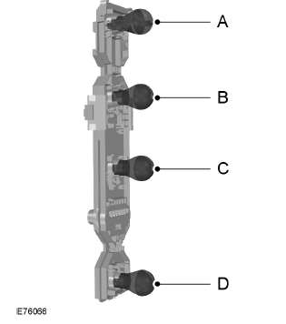 Ford Transit Connect. Feux arriere