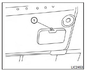 Nissan NV200. Éclairage intérieur